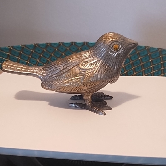 Anthropologie Silver Bird Jewelry Holder - Picture 3 of 9
